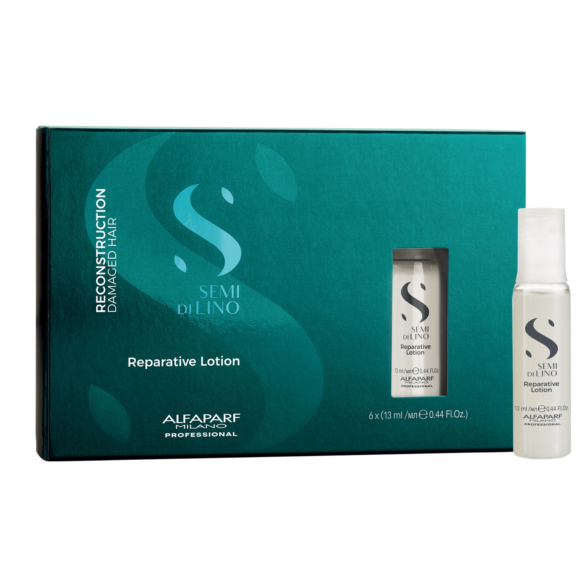 Alfaparf Milano Semi di Lino Reconstruction Reparative Lotion 6x13ml