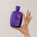 Semi di Lino / Anti-Yellow Low Shampoo - Anti-yellow for blonde and silver hair 8.45 fl. oz. - Alfaparf Milano