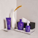 Semi di Lino / Anti-Yellow Spray - Spray Leave-in anti-giallo specifico per schiariture parziali 4.2 fl oz - Alfaparf Milano