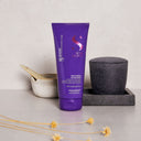 Anti-Yellow Conditioner for blonde or silver hair detangles, neutralises unwanted yellow tones, and gives hair vigour and hydration, without weighing it down.

Vegan Formula