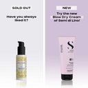 Semi di Lino / Blow Dry Cream - Light Hold Styling Cream - 6.7 fl oz