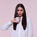 Detangling Primer  For all hair types. Detangles and conditions hair, reducing frizz and speeding up drying.
Heat protection up to 230°C. Vegan formula. Does not weigh hair down. Floral and fruity fragrance developed to positively influence mood.