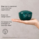 Semi di Lino / Reparative Light Hair Mask for Fine Damaged Hair