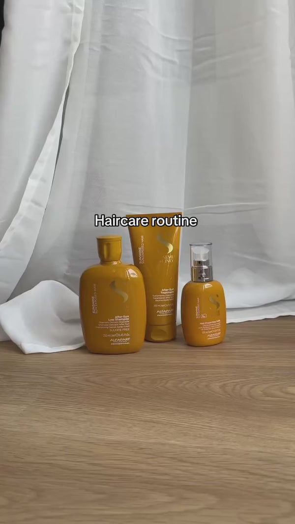 Semi di Lino / Sunshine After-Sun Low Shampoo - Gentle Shampoo for Sun-Exposed Hair 8.45 fl. oz. - Alfaparf Milano