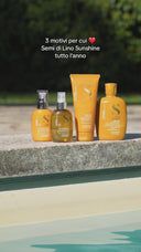 Semi di Lino / Sunshine Hair Protective Oil - Bi-Phase Spray Oil with UV Filters 4.2 fl oz - Alfaparf Milano